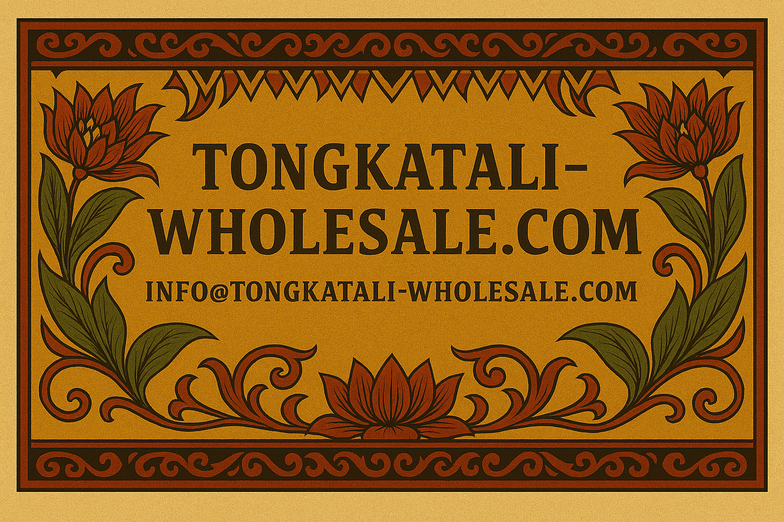 Tongkat Ali Wholesale Header